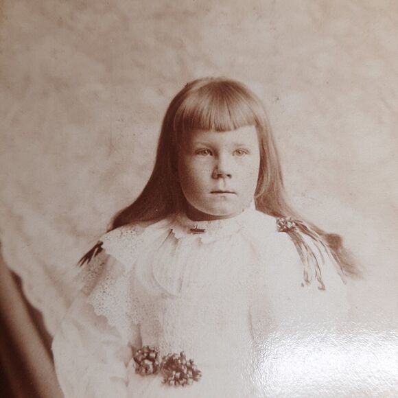 Cabinet Card Photo Young Alice Fox Gerster NYC Union Square George G. Rockwood - Picture 3 of 10
